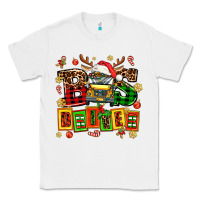 White bus driver chrıstmas Classic Tee - AdoDesignShop