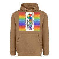 Toasted Coconut different is beautiful Heavyweight Hoodie - MaliasSmallBusiness
