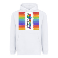 White different is beautiful Heavyweight Hoodie - MaliasSmallBusiness