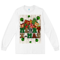 White merry xmas Long Sleeve Tee - AdoDesignShop