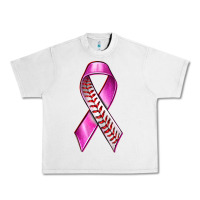 Breast Cancer Ribbon Baseball Urban Heavy Tee | Teevron
