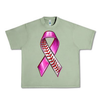 Oil Green Breast Cancer Ribbon Baseball Urban Heavy Tee - texasbilliewilder