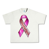Pistachio Breast Cancer Ribbon Baseball Urban Heavy Tee - texasbilliewilder