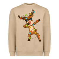 Mushroom dabbing deer Heavyweight Sweatshirt - Zillion Design Studio