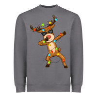 Storm dabbing deer Heavyweight Sweatshirt - Zillion Design Studio