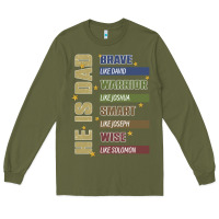 Army Green bible verses Long Sleeve Tee - JahusDesignShop