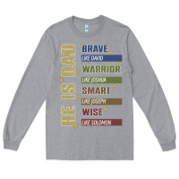 Heather Grey bible verses Long Sleeve Tee - JahusDesignShop
