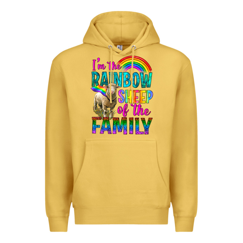 I'm The Rainbow Sheep Of The Family Premium Hoodie by BundleAndBundleShop | Teevron