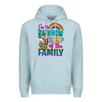 Blue Mist I'm The Rainbow Sheep Of The Family Premium Hoodie - BundleAndBundleShop