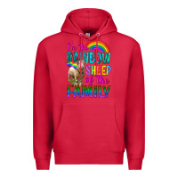 Cardinal I'm The Rainbow Sheep Of The Family Premium Hoodie - BundleAndBundleShop