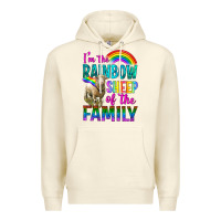 Sandshell I'm The Rainbow Sheep Of The Family Premium Hoodie - BundleAndBundleShop