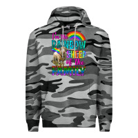 Slate Camo I'm The Rainbow Sheep Of The Family Premium Hoodie - BundleAndBundleShop