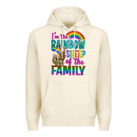 Tofu I'm The Rainbow Sheep Of The Family Premium Hoodie - BundleAndBundleShop