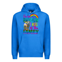 True Royal I'm The Rainbow Sheep Of The Family Premium Hoodie - BundleAndBundleShop