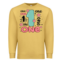 Antique Gold one  one one one Premium Sweatshirt - MaliasSmallBusiness