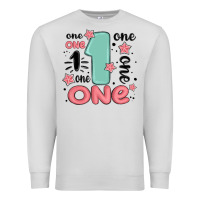 Dove Grey one  one one one Premium Sweatshirt - MaliasSmallBusiness