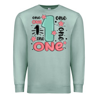 Seafoam one  one one one Premium Sweatshirt - MaliasSmallBusiness