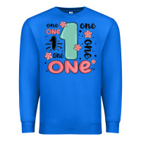 True Royal one  one one one Premium Sweatshirt - MaliasSmallBusiness