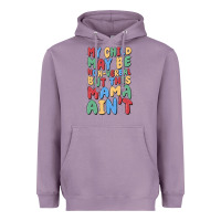 Lavender my child may be non verbal but this mama ain't Heavyweight Hoodie - MaliasSmallBusiness