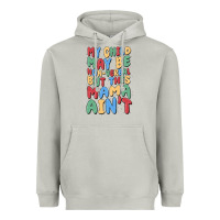 Moon Dust my child may be non verbal but this mama ain't Heavyweight Hoodie - MaliasSmallBusiness