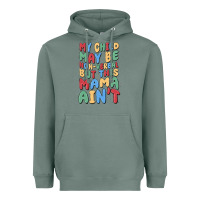 Sage my child may be non verbal but this mama ain't Heavyweight Hoodie - MaliasSmallBusiness