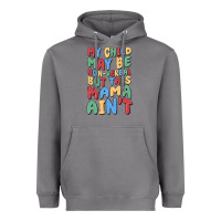 Storm my child may be non verbal but this mama ain't Heavyweight Hoodie - MaliasSmallBusiness