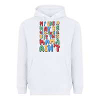 White my child may be non verbal but this mama ain't Heavyweight Hoodie - MaliasSmallBusiness