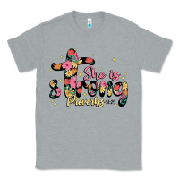 Heather Grey she is strong proverbs 31 25 Classic Tee - JahusDesignShop
