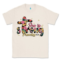 Natural she is strong proverbs 31 25 Classic Tee - JahusDesignShop