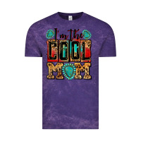 Cloud Purple i'm the cool mom Vintage Tee - Zillion Design Studio
