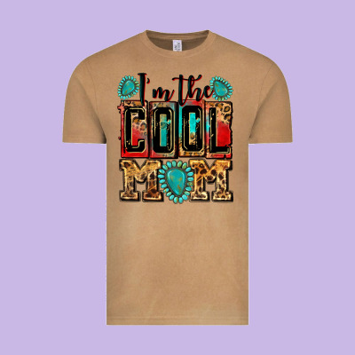 I'm The Cool Mom Vintage Tee Designed By Zillion Design Studio