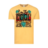 Vintage Mustard i'm the cool mom Vintage Tee - Zillion Design Studio