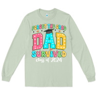 Matcha forget the grad dad survived class of 2024 Long Sleeve Tee - JahusDesignShop