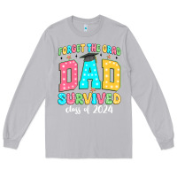 Moon Dust forget the grad dad survived class of 2024 Long Sleeve Tee - JahusDesignShop