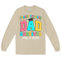 Mushroom forget the grad dad survived class of 2024 Long Sleeve Tee - JahusDesignShop