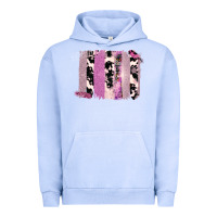 Pigment Grape Ice Purple Glitter Cowhide Pattern Brushstrokes Urban Hoodie - Bettercallsaul