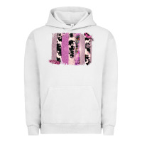 Pigment Lunar Rock Purple Glitter Cowhide Pattern Brushstrokes Urban Hoodie - Bettercallsaul