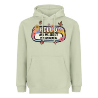 Matcha ask me about my pronouns Heavyweight Hoodie - MaliasSmallBusiness