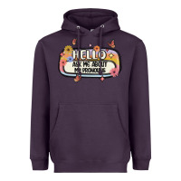 Ask Me About My Pronouns Heavyweight Hoodie | Teevron