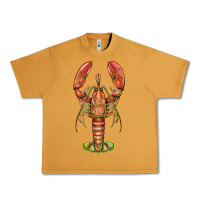 Peanut Butter lobster Urban Heavy Tee - BarkalooDesign