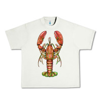 Pistachio lobster Urban Heavy Tee - BarkalooDesign