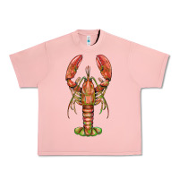 Salmon lobster Urban Heavy Tee - BarkalooDesign