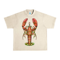 Sandshell lobster Urban Heavy Tee - BarkalooDesign