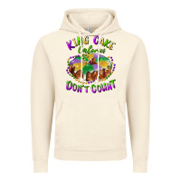 Vintage Artic mardi gras king cake calories don't count Vintage Hoodie - RanaPortraitStore