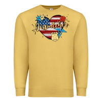 Antique Gold 911 dispatcher Premium Sweatshirt - MaliasSmallBusiness