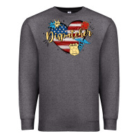 Charcoal Heather 911 dispatcher Premium Sweatshirt - MaliasSmallBusiness