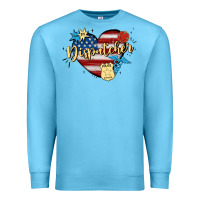 Ocean Blue 911 dispatcher Premium Sweatshirt - MaliasSmallBusiness