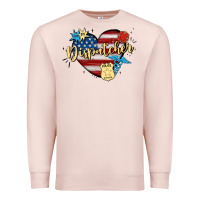 Pale Pink 911 dispatcher Premium Sweatshirt - MaliasSmallBusiness