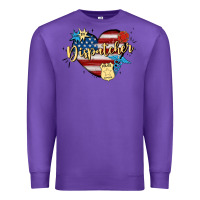 Purple 911 dispatcher Premium Sweatshirt - MaliasSmallBusiness