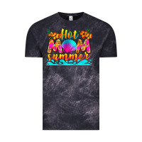 Cloud Black hot mom summer Vintage Tee - Zillion Design Studio